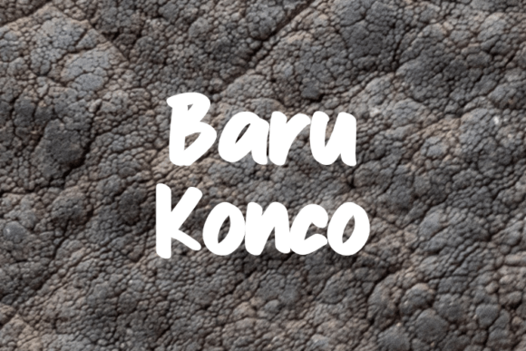 Baru Konco: A Font That Elevates Brand Identity