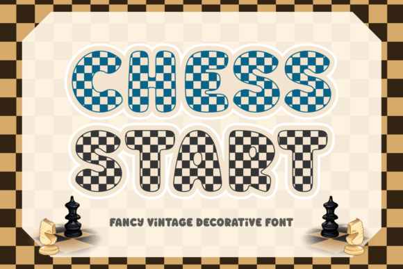 Chess Start: A Decorative Font for Bold Branding