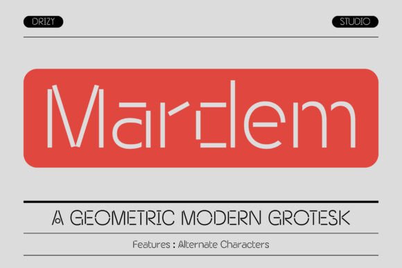 Discover Mardem – A Geometric Sans Serif Font for Modern Branding