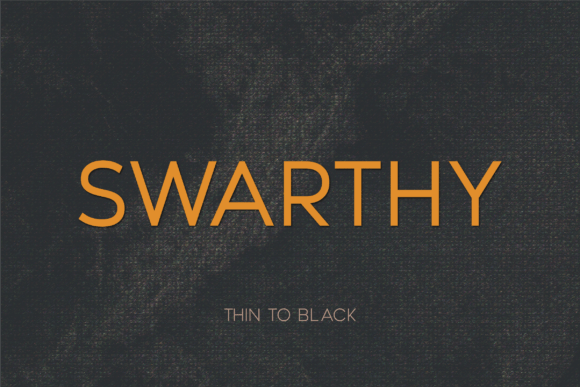 Elevate Your Brand with the Swarthy Font