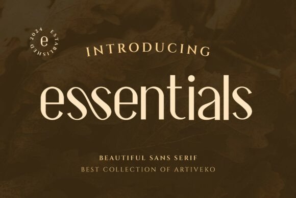 Essentials Font for Professional Branding