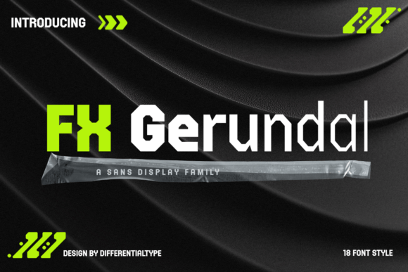 Fx Gerundal: A Modern Display Font for Digital Marketing