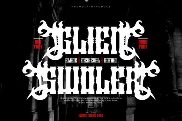 Glien Swoler Font for Handmade Creations