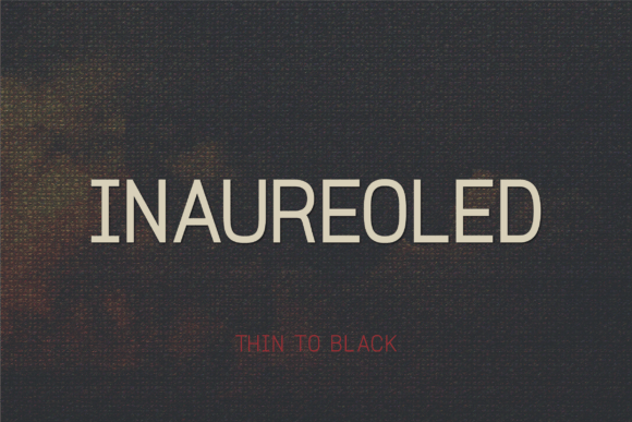 Inaureoled: A Modern Sans Serif Font for Digital Design