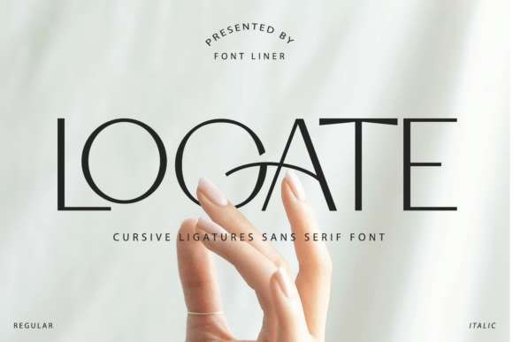 Logate: A Modern Sans Serif for Bold Branding