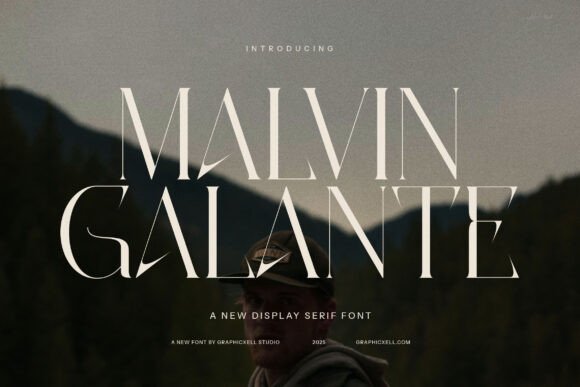 Malvin Galante: A Serif Font for Sophisticated Editorial Design