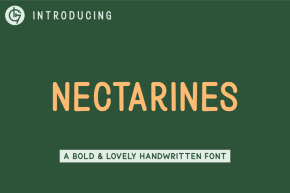 Nectarines Font for Branding and Campaigns