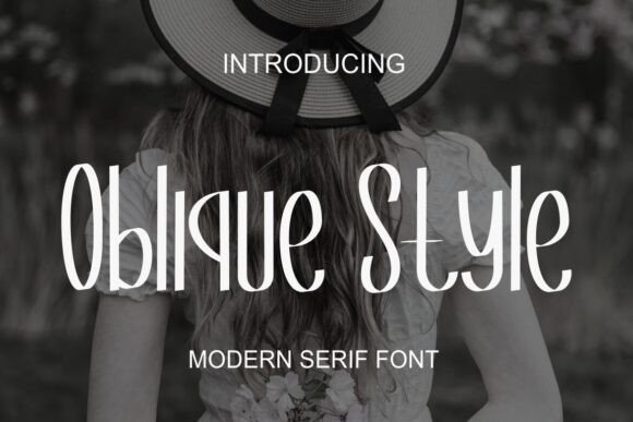 Oblique Style: A Modern Serif Font for Professional Branding