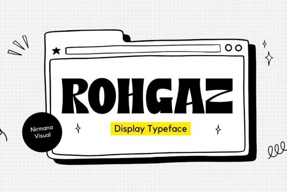 Rohgaz Font for Handmade Creations