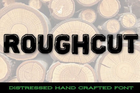 Roughcut: A Bold Font for Editorial Design