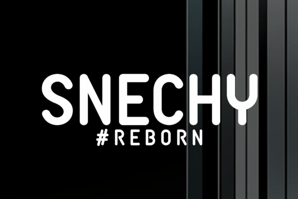 Snechy Reborn: A Modern Sans Serif Font for Digital Marketing