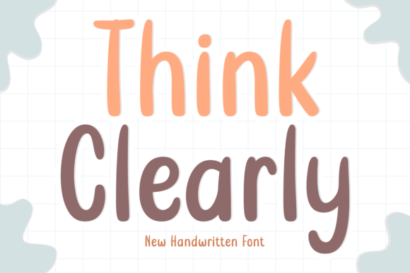 Think Clearly Font for Editorial Design and Content Creation