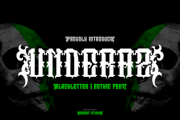 Underaz Font for Bold Web Design Statements