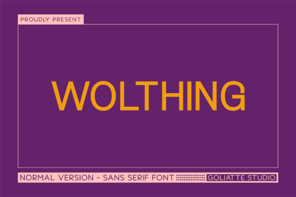 Wolthing: The Bold Sans Serif That Elevates Campaign Design